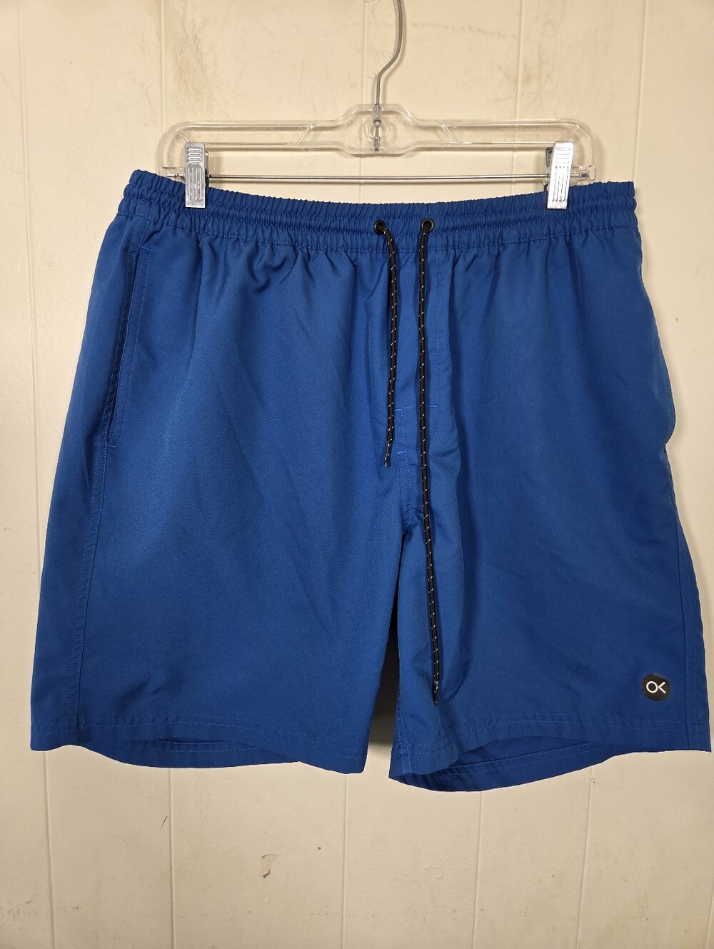 Outerknown Nomadic Volley Shorts Blue Swim Trunks No Liner Size XL